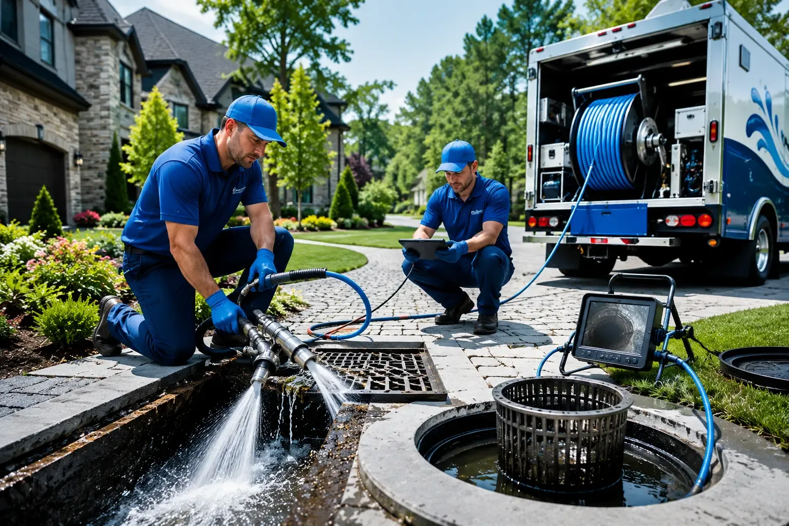 Local outdoor drain cleaning professionals in Eaton Rapids, MI
